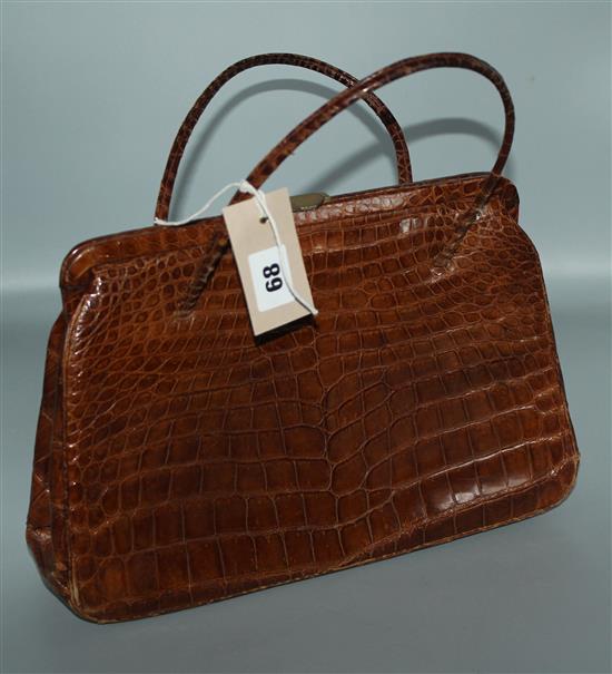 Crocodile handbag